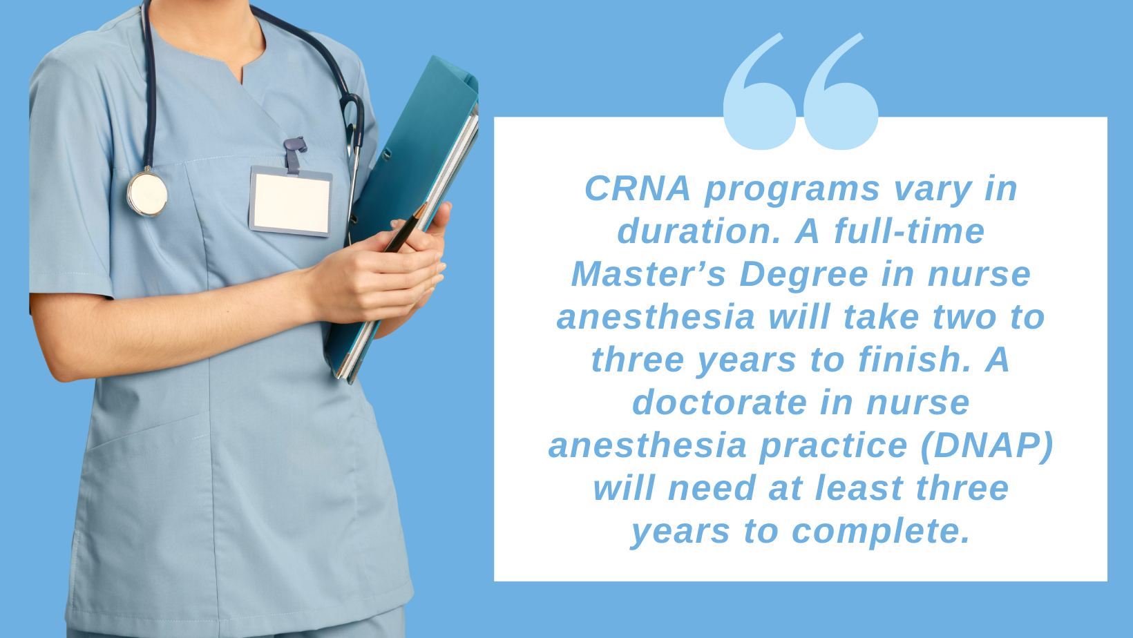 Requirements to become a CRNA