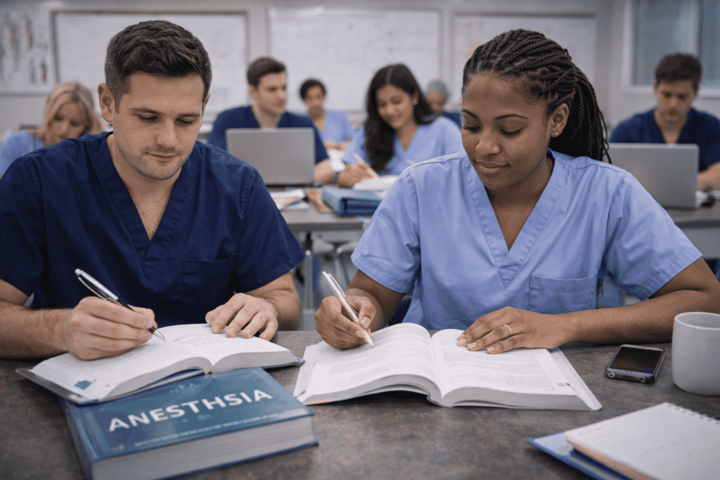OHIO state crna schools studying 
